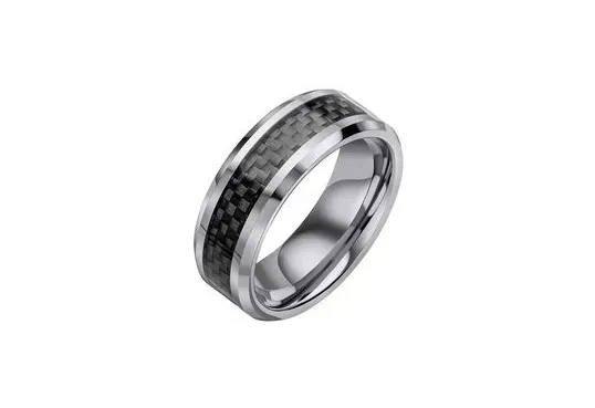 Bagues en acier ou en argent